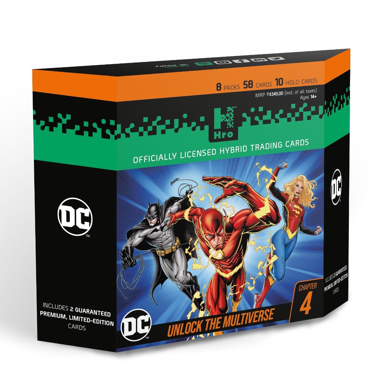 DC | Hro Chapter 4: 8-Pack Premium Starter Box, 58 Cards
